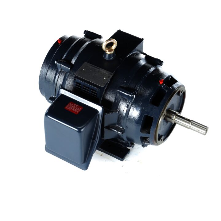 Close-Coupled Pump Motor, 20 HP, 3 Ph, 60 Hz, 575 V, 3600 RPM, 254JM Frame, DP
