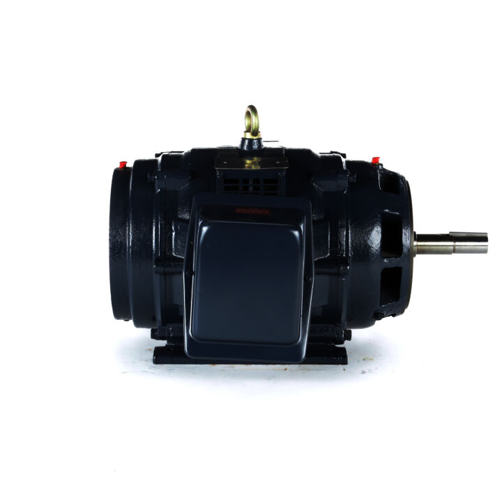 Close-Coupled Pump Motor, 15 HP, 3 Ph, 60 Hz, 575 V, 1800 RPM, 254JM Frame, DP