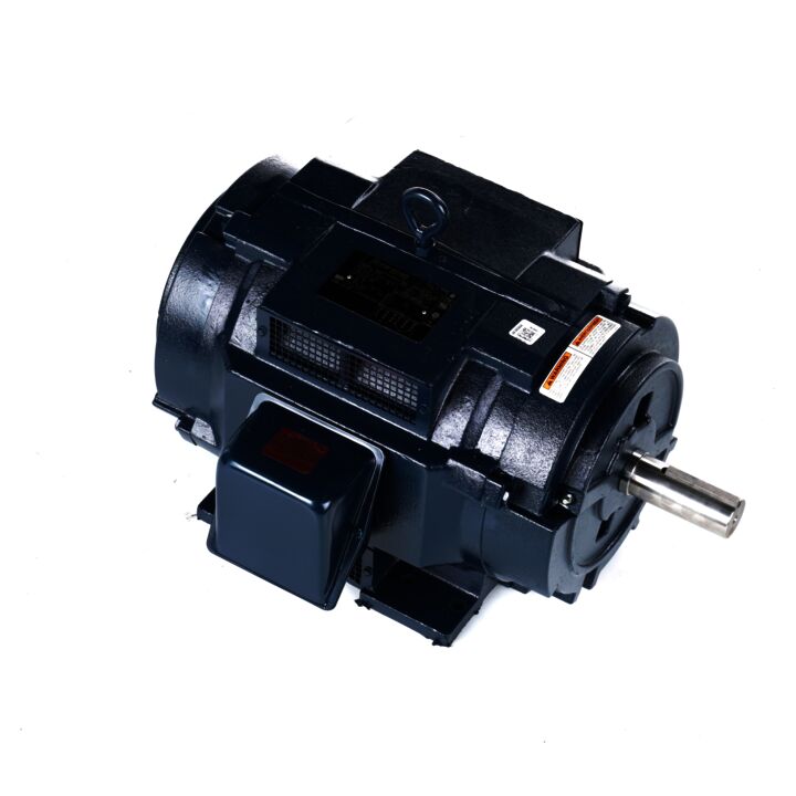 General Purpose Motor, 5 HP, 3 Ph, 60 Hz, 230/460 V, 900 RPM, 254T Frame, DP