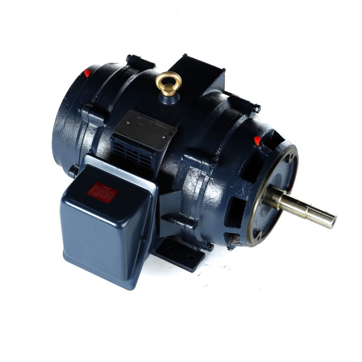 Close-Coupled Pump Motor, 7.50 HP, 3 Ph, 60 Hz, 575 V, 1200 RPM, 254JMV Frame, DP