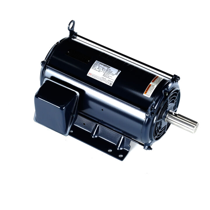 Kiln Duty Motor, 7.50 & 3.33 HP, 3 Ph, 60 & 60 Hz, 200-230 & 200-230 V, 1800 & 1800 RPM, 254T Frame, DP