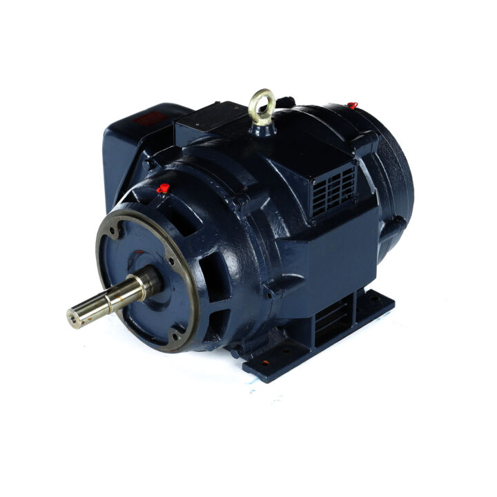 Close-Coupled Pump Motor, 7.50 & 5 HP, 3 Ph, 60 & 50 Hz, 230/460 & 190/380 V, 1200 & 1000 RPM, 254JMV Frame, DP