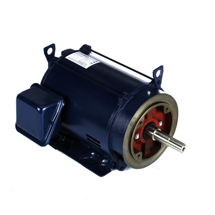 Close-Coupled Pump Motor, 15 & 15 HP, 3 Ph, 60 & 50 Hz, 230/460 & 200/400 V, 1800 & 1500 RPM, 254JM Frame, DP