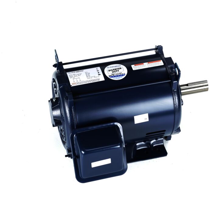 General Purpose Motor, 15 HP, 3 Ph, 60 Hz, 200 V, 1800 RPM, 254T Frame, DP