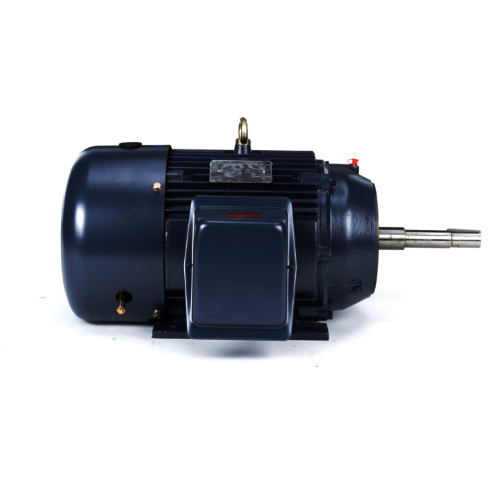 Close-Coupled Pump Motor, 15 & 10 HP, 3 Ph, 60 & 50 Hz, 230/460 & 190/380 V, 1800 & 1500 RPM, 254JP Frame, TEFC