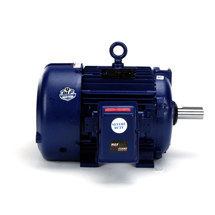 Severe Duty Motor, 15 HP, 3 Ph, 60 Hz, 460 V, 1800 RPM, 254T Frame, TEFC