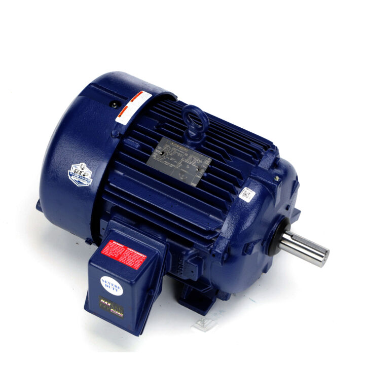 Severe Duty Motor, 15 HP, 3 Ph, 60 Hz, 460 V, 1800 RPM, 254T Frame, TEFC