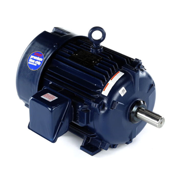 General Purpose Motor, 2 & 1.50 HP, 3 Ph, 60 & 50 Hz, 230/460 & 190/380 V, 900 & 750 RPM, 213T Frame, TEFC