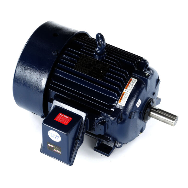 Severe Duty Motor, 15 HP, 3 Ph, 60 Hz, 575 V, 3600 RPM, 254T Frame, TEFC