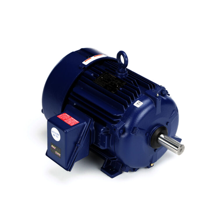 Severe Duty Motor, 15 HP, 3 Ph, 60 Hz, 460 V, 3600 RPM, 254T Frame, TEFC