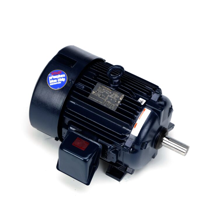 General Purpose Motor, 15 HP, 3 Ph, 60 Hz, 230/460 V, 1800 RPM, 254T Frame, TEFC