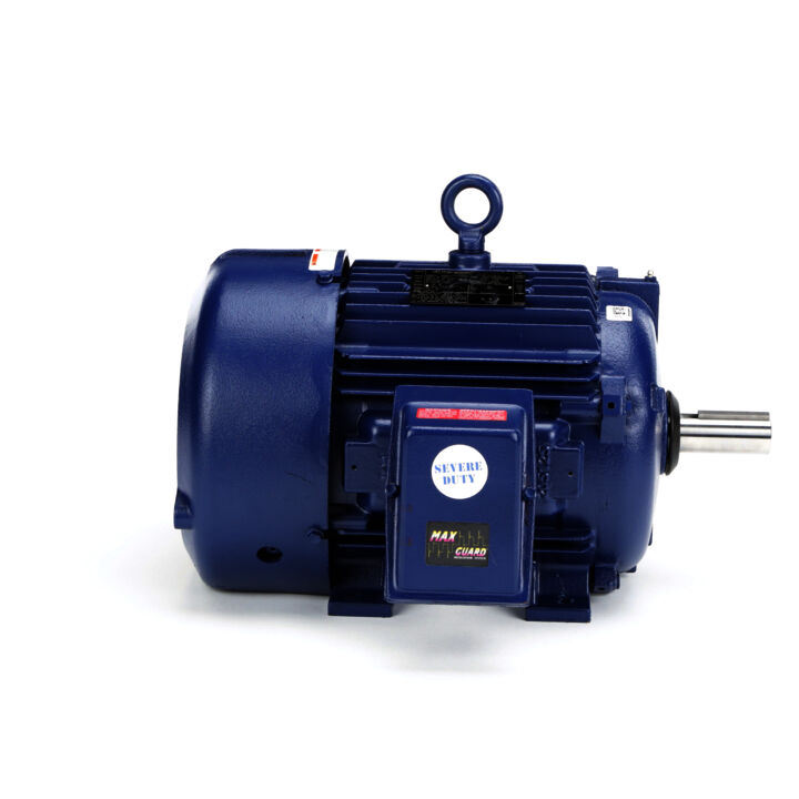 Severe Duty Motor, 15 HP, 3 Ph, 60 Hz, 460 V, 3600 RPM, 254T Frame, TEFC