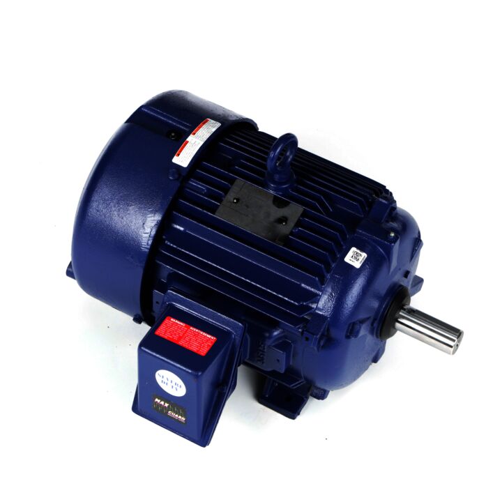 Severe Duty Motor, 15 HP, 3 Ph, 60 Hz, 460 V, 1800 RPM, 254T Frame, TEFC