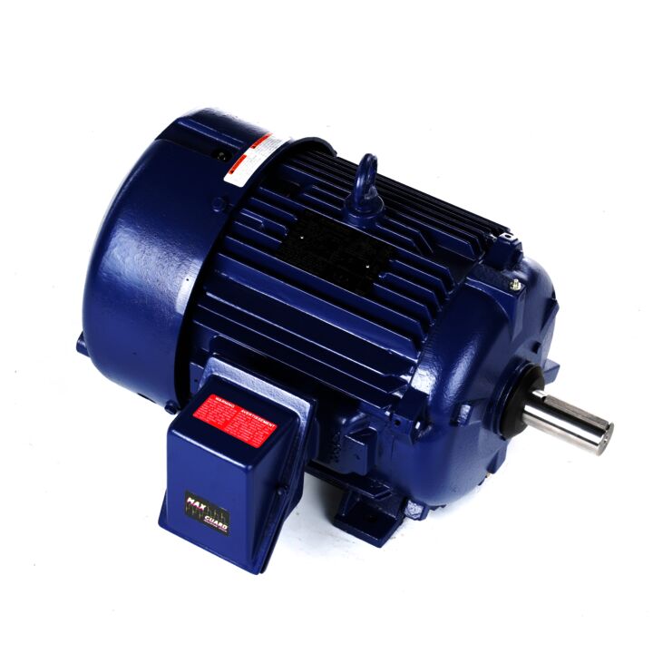 Severe Duty Motor, 15 HP, 3 Ph, 60 Hz, 575 V, 1800 RPM, 254T Frame, TEFC