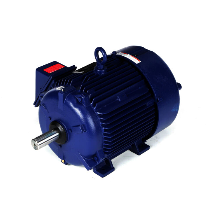 Severe Duty Motor, 15 HP, 3 Ph, 60 Hz, 460 V, 1800 RPM, 254T Frame, TEFC