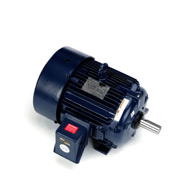 Severe Duty Motor, 15 HP, 3 Ph, 60 Hz, 230/460 V, 3600 RPM, 254T Frame, TEFC