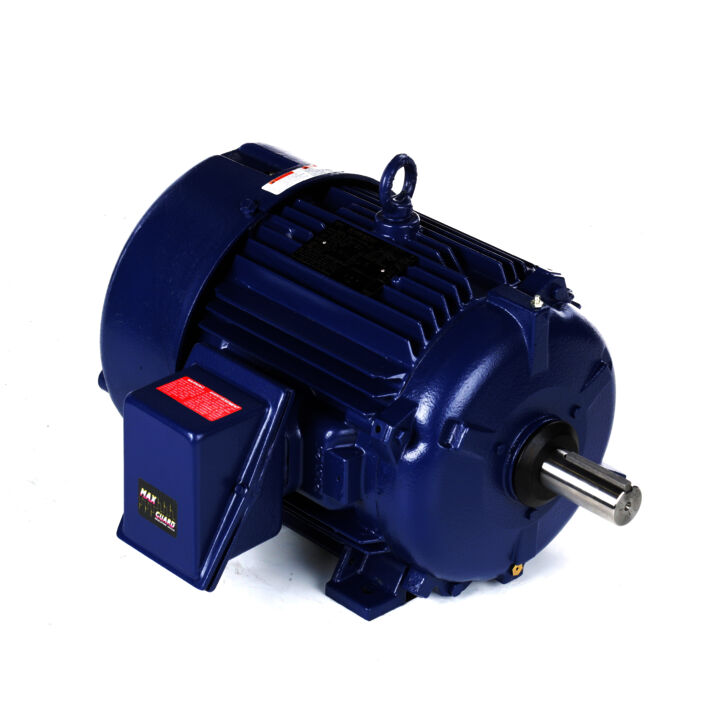 Severe Duty Motor, 15 HP, 3 Ph, 60 Hz, 575 V, 1800 RPM, 254T Frame, TEFC