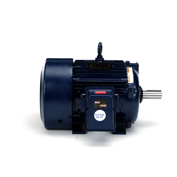 Severe Duty Motor, 15 HP, 3 Ph, 60 Hz, 230/460 V, 3600 RPM, 254T Frame, TEFC