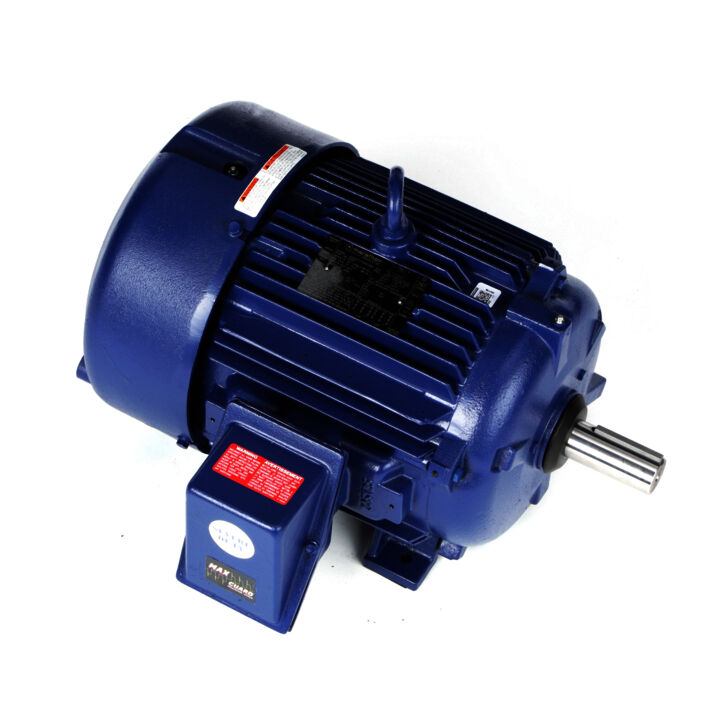 Severe Duty Motor, 15 HP, 3 Ph, 60 Hz, 230/460 V, 1800 RPM, 254T Frame, TEFC