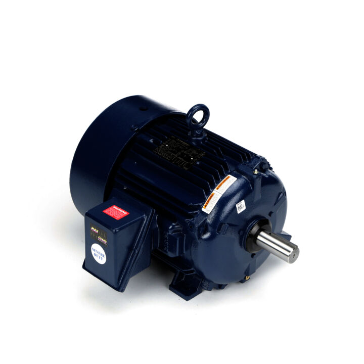 Severe Duty Motor, 15 HP, 3 Ph, 60 Hz, 230/460 V, 3600 RPM, 254T Frame, TEFC