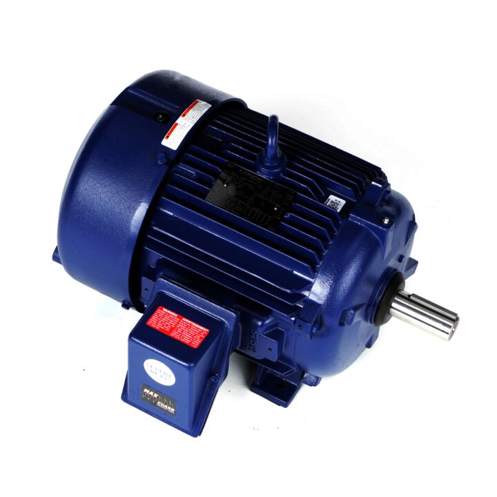 Severe Duty Motor, 15 HP, 3 Ph, 60 Hz, 230/460 V, 1800 RPM, 254T Frame, TEFC