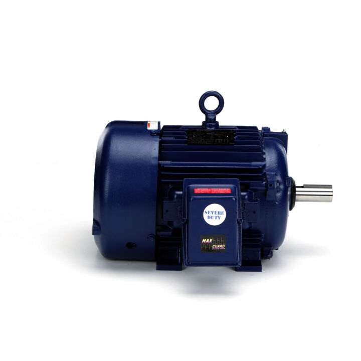 Severe Duty Motor, 7.50 HP, 3 Ph, 60 Hz, 230/460 V, 1200 RPM, 254T Frame, TEFC