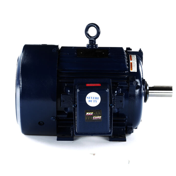 Severe Duty Motor, 7.50 HP, 3 Ph, 60 Hz, 575 V, 1200 RPM, 254T Frame, TEFC