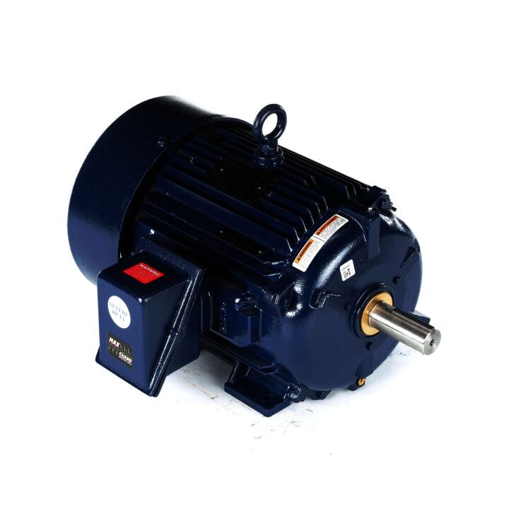 Severe Duty Motor, 20 HP, 3 Ph, 60 Hz, 575 V, 1800 RPM, 256T Frame, TEFC