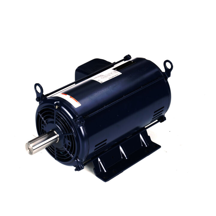 Multispeed Motor, 10 & 4.44 HP, 3 Ph, 60 & 60 Hz, 460 & 460 V, 1800 & 1800 RPM, 256T Frame, DP