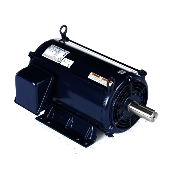 General Purpose Motor, 25 HP, 3 Ph, 60 Hz, 200 V, 3600 RPM, 256T Frame, DP