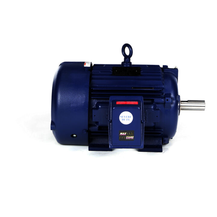 Severe Duty Motor, 20 HP, 3 Ph, 60 Hz, 460 V, 3600 RPM, 256T Frame, TEFC