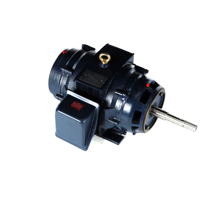 Close-Coupled Pump Motor, 25 HP, 3 Ph, 60 Hz, 575 V, 3600 RPM, 256JP Frame, DP