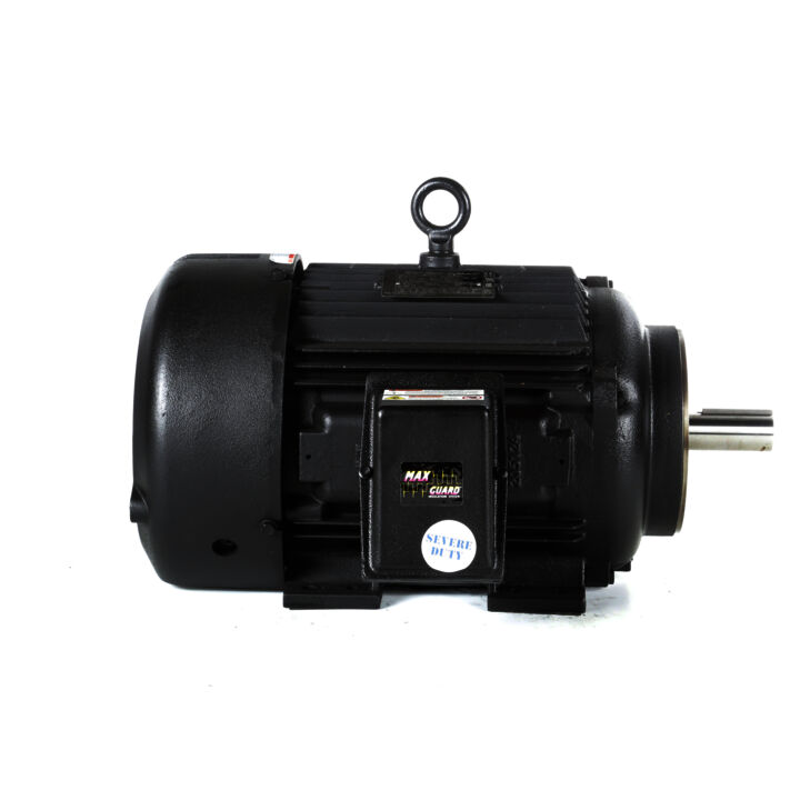 Fan & Blower Motor, 20 HP, 3 Ph, 120 Hz, 460 V, 1800 RPM, 256TC Frame, TEFC