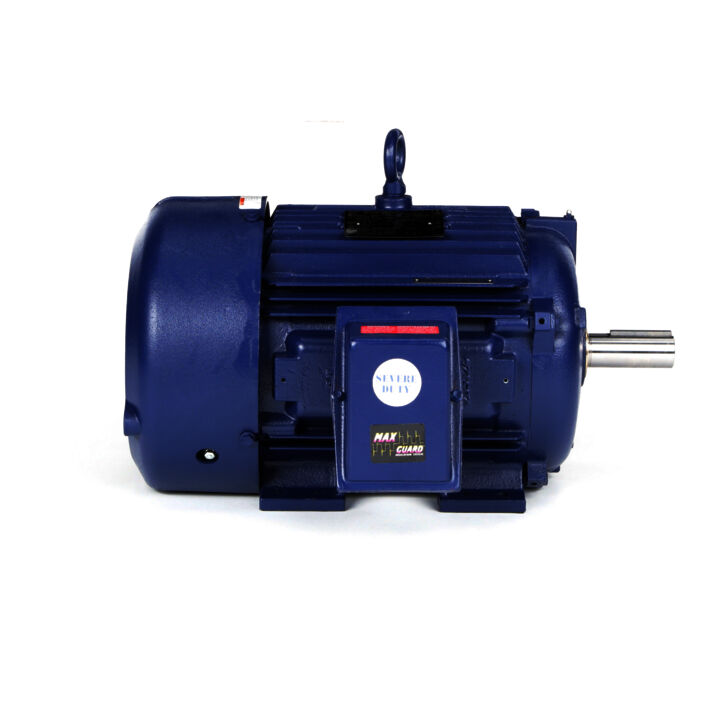 Severe Duty Motor, 10 HP, 3 Ph, 60 Hz, 460 V, 1200 RPM, 256T Frame, TEFC