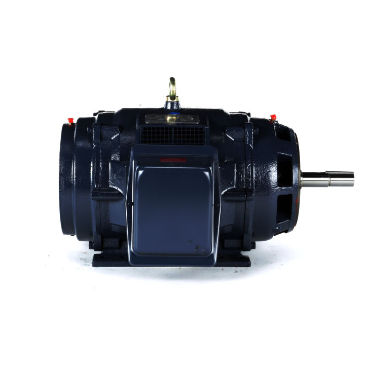 Close-Coupled Pump Motor, 10 & 7.50 HP, 3 Ph, 60 & 50 Hz, 230/460 & 190/380 V, 1200 & 1000 RPM, 256JMV Frame, DP