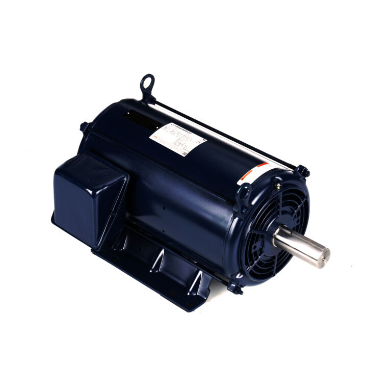 Multispeed Motor, 10 & 4.44 HP, 3 Ph, 60 & 60 Hz, 460 & 460 V, 1800 & 1800 RPM, 256T Frame, DP