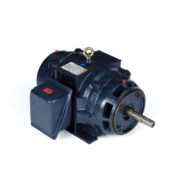 Close-Coupled Pump Motor, 25 HP, 3 Ph, 60 Hz, 575 V, 3600 RPM, 256JM Frame, DP