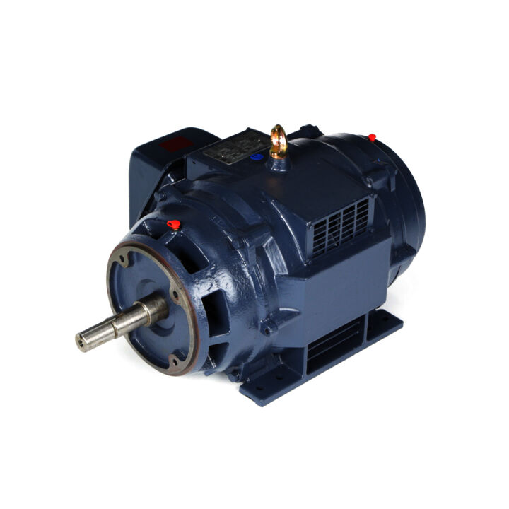 Close-Coupled Pump Motor, 20 & 15 HP, 3 Ph, 60 & 50 Hz, 230/460 & 190/380 V, 1800 & 1500 RPM, 256JM Frame, DP