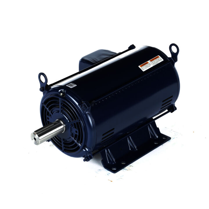 General Purpose Motor, 25 HP, 3 Ph, 60 Hz, 200 V, 3600 RPM, 256T Frame, DP