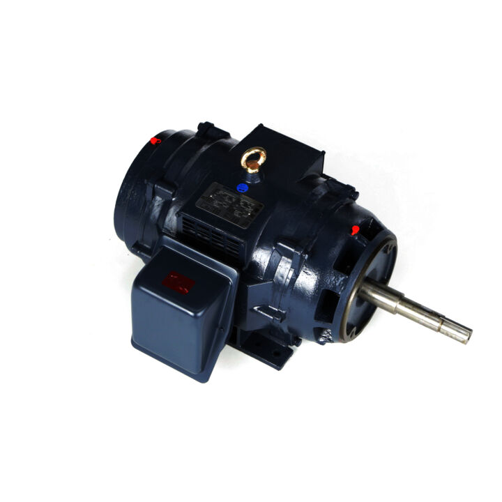 Close-Coupled Pump Motor, 25 & 20 HP, 3 Ph, 60 & 50 Hz, 230/460 & 190/380 V, 3600 & 3000 RPM, 256JP Frame, DP