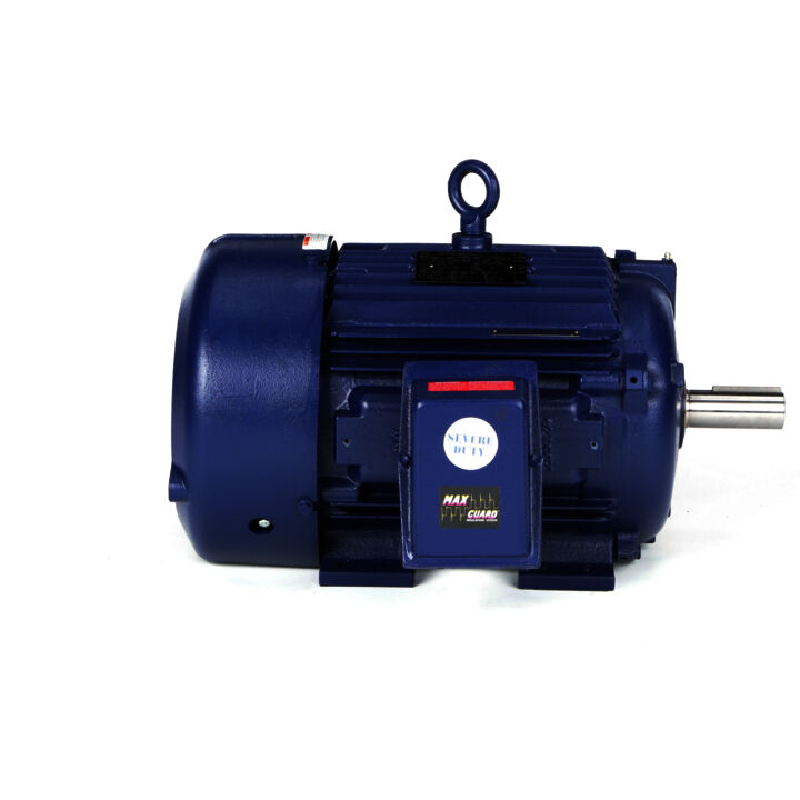 Severe Duty Motor, 20 HP, 3 Ph, 60 Hz, 460 V, 1800 RPM, 256T Frame, TEFC