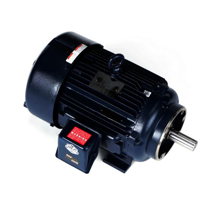 Encoder Motor, 20 HP, 3 Ph, 60 Hz, 230/460 V, 1800 RPM, 256TC Frame, TEFC