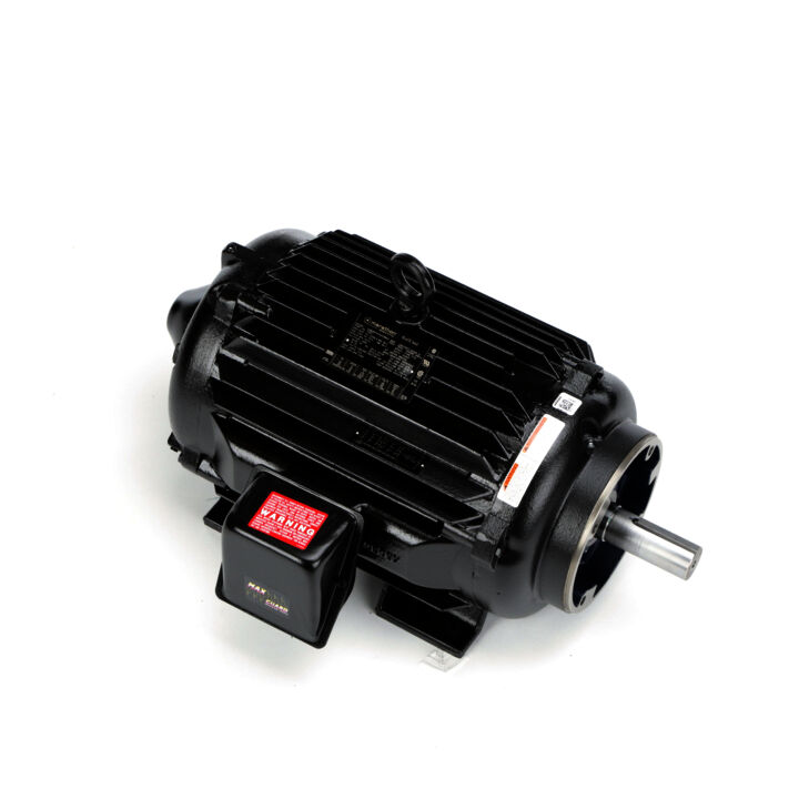 Speed Ratio Motor, 20 HP, 3 Ph, 60 Hz, 230/460 V, 1800 RPM, 256TC Frame, TENV