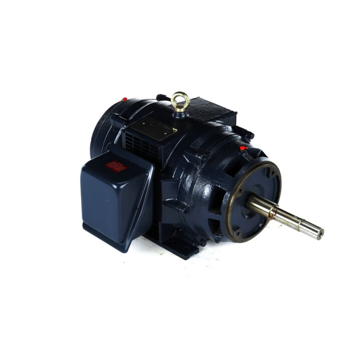 Close-Coupled Pump Motor, 10 & 7.50 HP, 3 Ph, 60 & 50 Hz, 230/460 & 190/380 V, 1200 & 1000 RPM, 256JPV Frame, DP