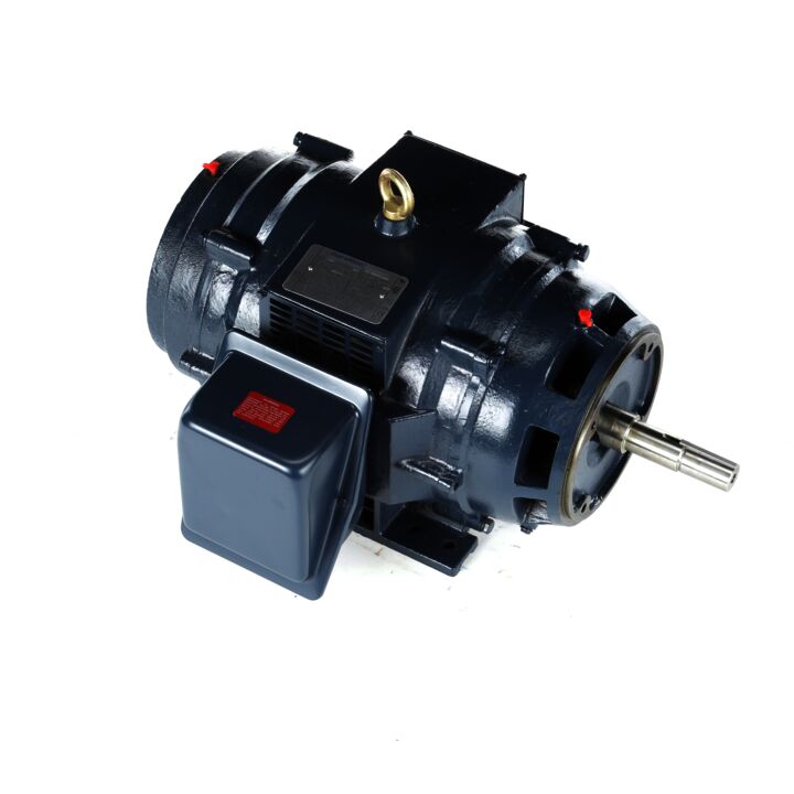 Close-Coupled Pump Motor, 10 HP, 3 Ph, 60 Hz, 575 V, 1200 RPM, 256JMV Frame, DP