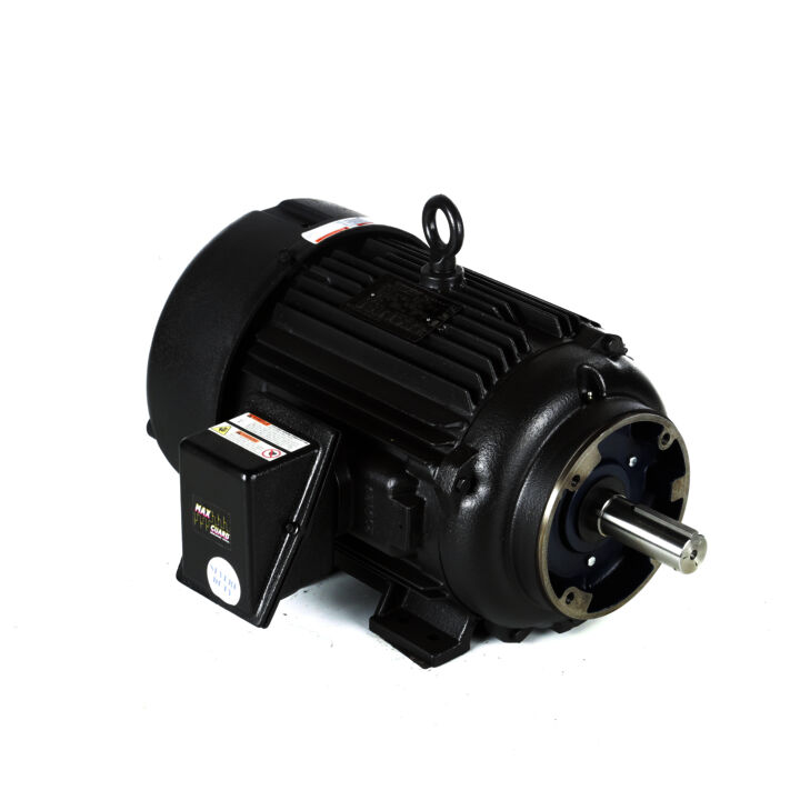 Fan & Blower Motor, 20 HP, 3 Ph, 120 Hz, 460 V, 1800 RPM, 256TC Frame, TEFC