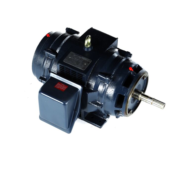 Close-Coupled Pump Motor, 20 HP, 3 Ph, 60 Hz, 575 V, 1800 RPM, 256JM Frame, DP