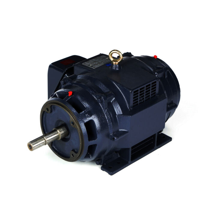 Close-Coupled Pump Motor, 25 & 20 HP, 3 Ph, 60 & 50 Hz, 230/460 & 190/380 V, 3600 & 3000 RPM, 256JM Frame, DP