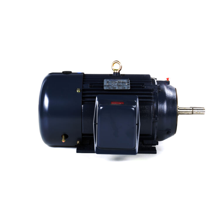 Close-Coupled Pump Motor, 20 & 15 HP, 3 Ph, 60 & 50 Hz, 230/460 & 190/380 V, 1800 & 1500 RPM, 256JM Frame, TEFC