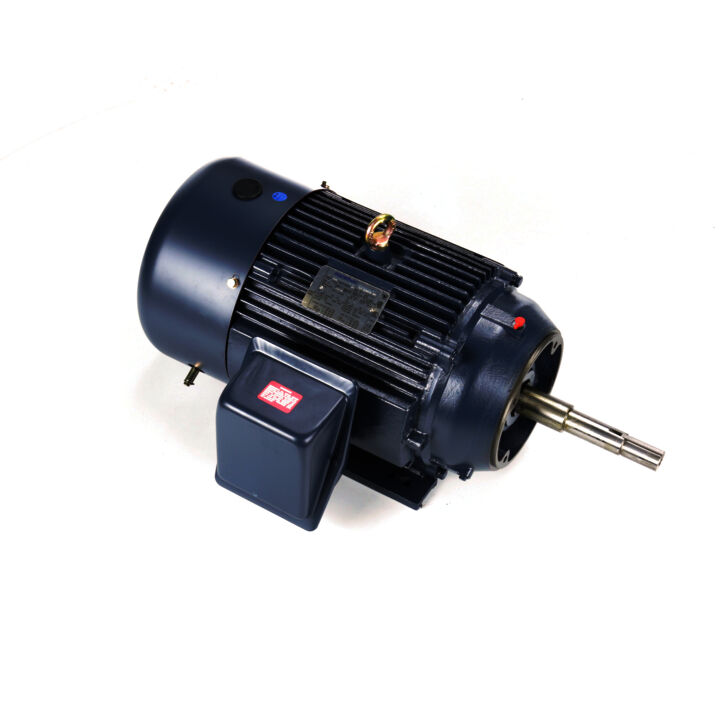 Close-Coupled Pump Motor, 20 & 15 HP, 3 Ph, 60 & 50 Hz, 230/460 & 190/380 V, 1800 & 1500 RPM, 256JP Frame, TEFC